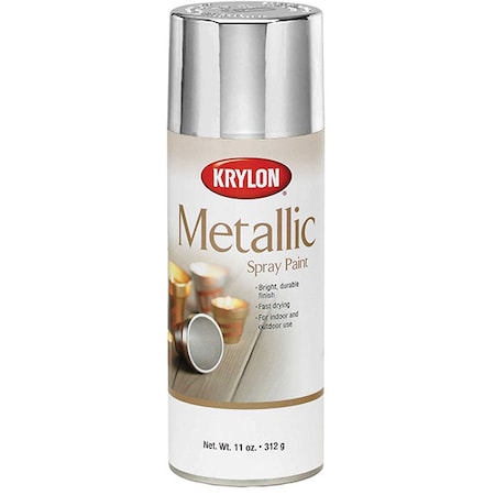 Krylon Spray Paint, Silver, Metallic, 11 oz 1406